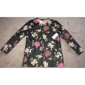 Karen Kane Cherry Blossom Jacquard Jacket - NWT